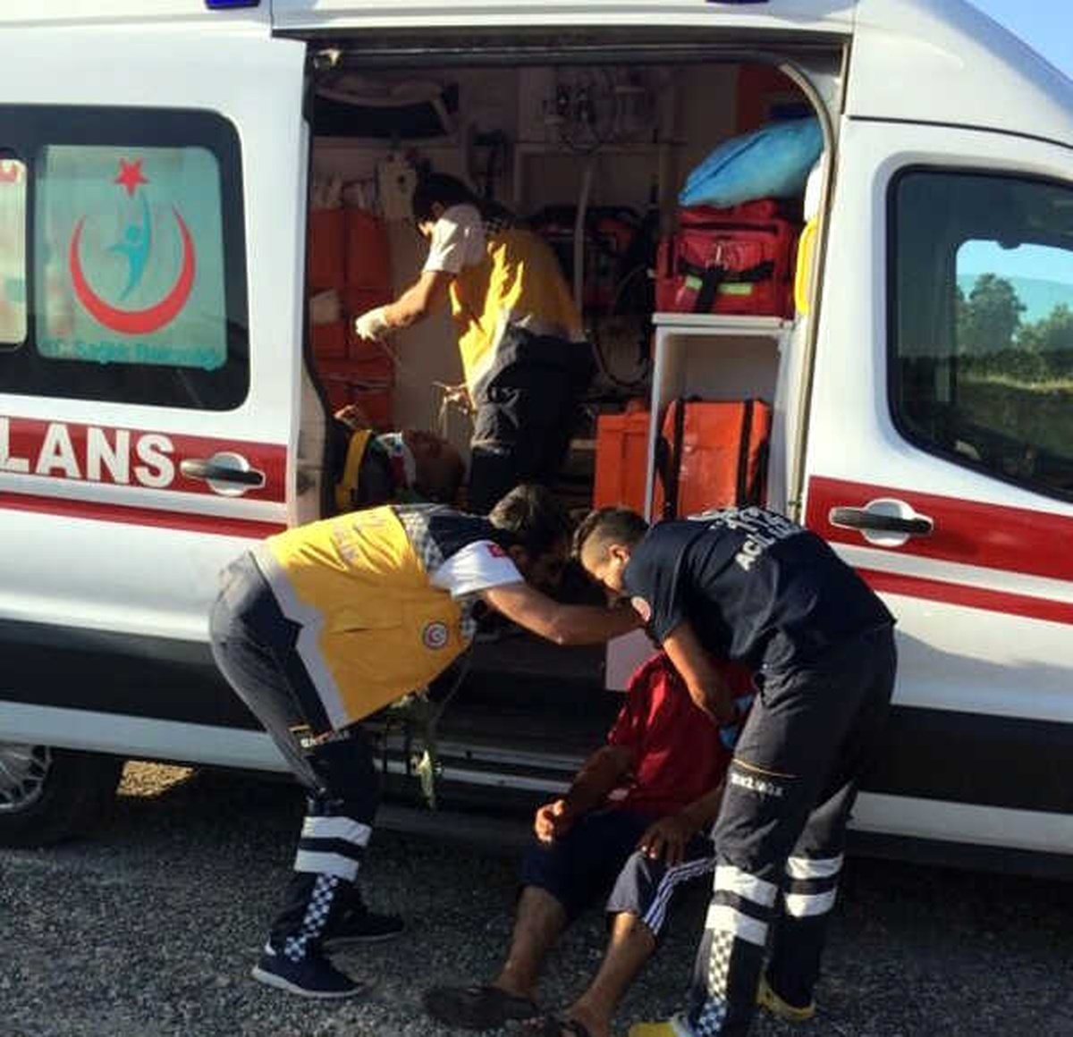 Midyat\'ta Trafik Kazası: 3\'ü Çocuk 7 Yaralı