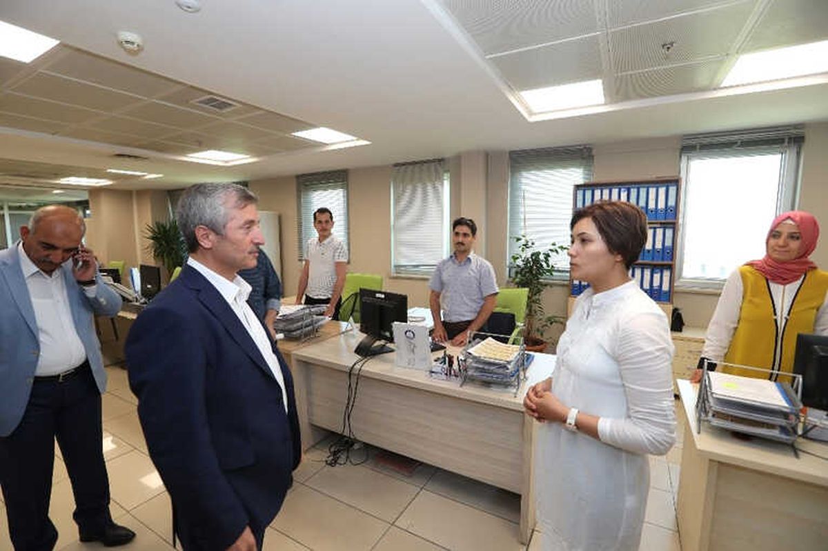 Tahmazoğlu, Personelleriyle Bayramlaştı