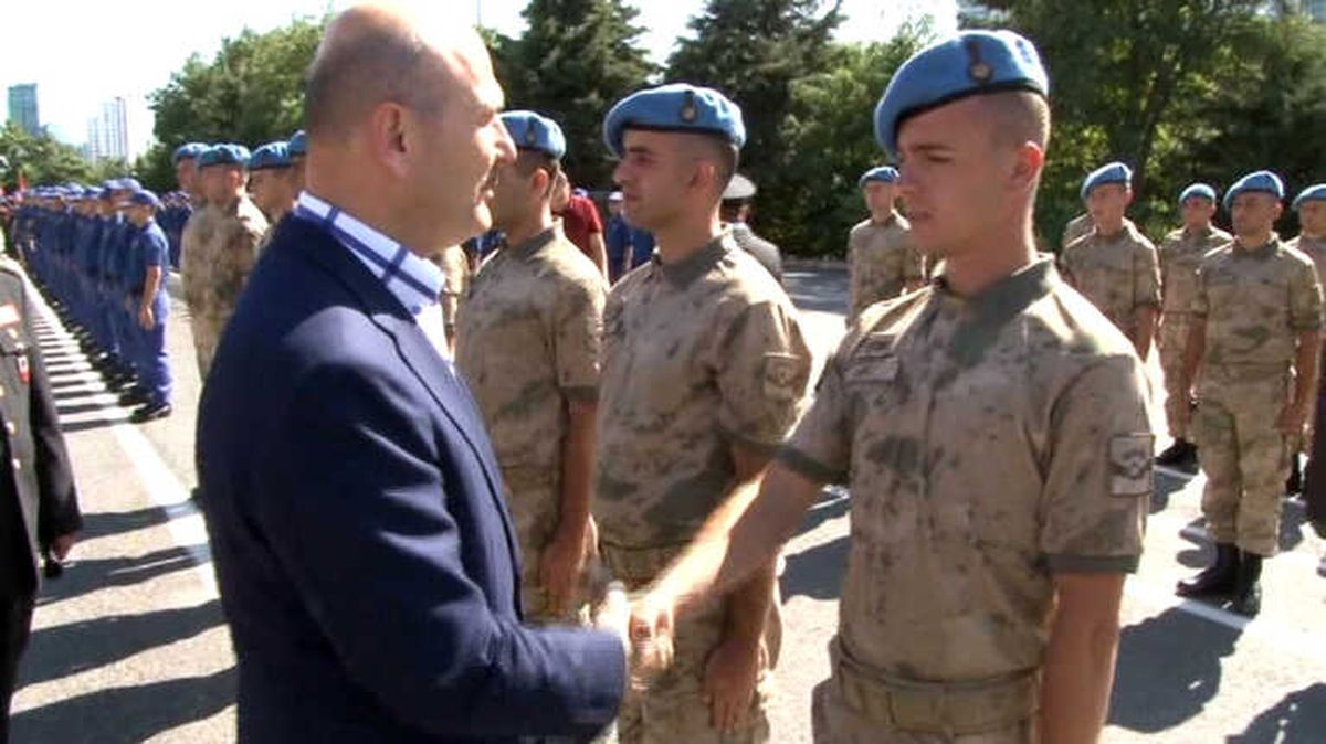 Bakan Soylu, Jandarma Personeli ile Bayramlaştı