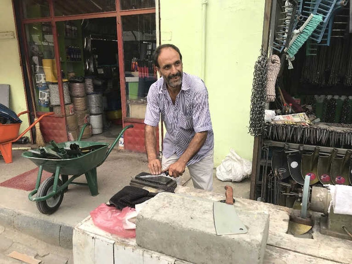 Bıçak Bileyicilerinin Bayram Mesaisi