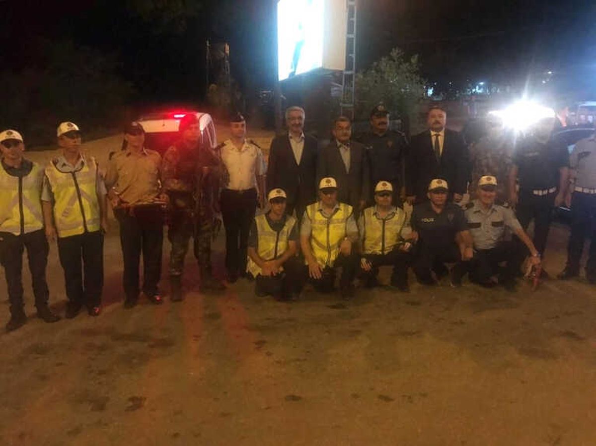 Emniyet Genel Müdürü Uzunkaya Çorum\'daki Trafik Denetimlerine Katıldı