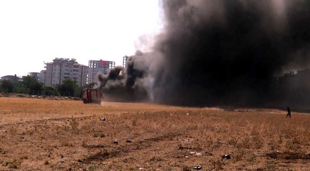Kilis\'te Yangın
