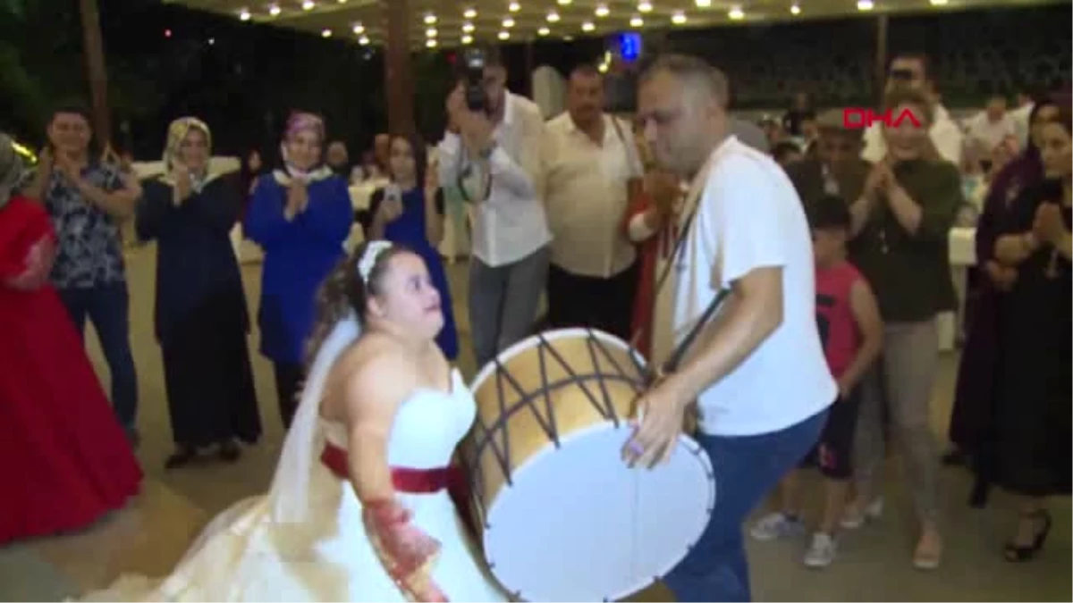 Malatya Down Sendromlu Ebru\'nun Düğün Hayali Gerçek Oldu