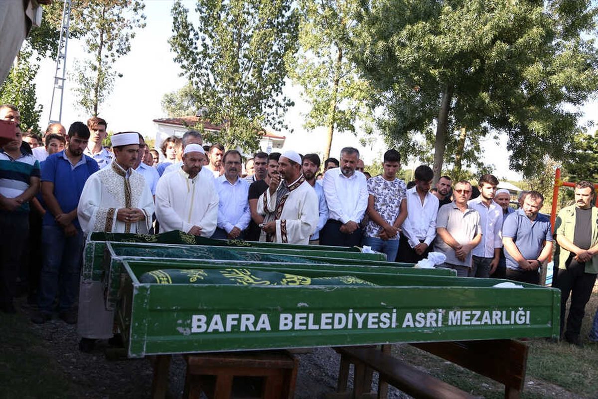 Samsun\'da Denize Giren 4 Kişinin Boğulması