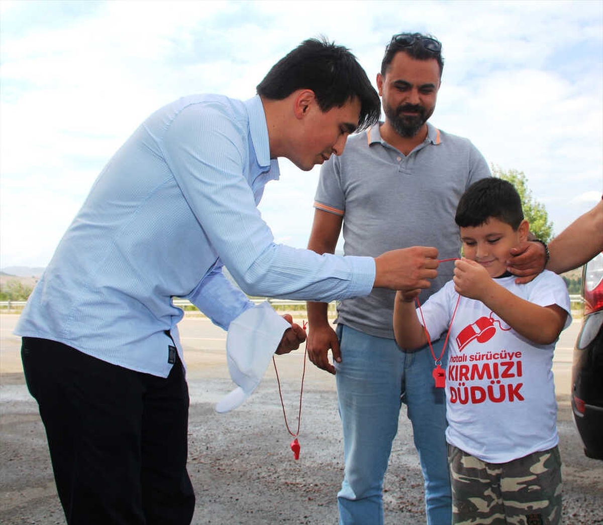 Taşova\'da "Kırmızı Düdük" Uygulaması