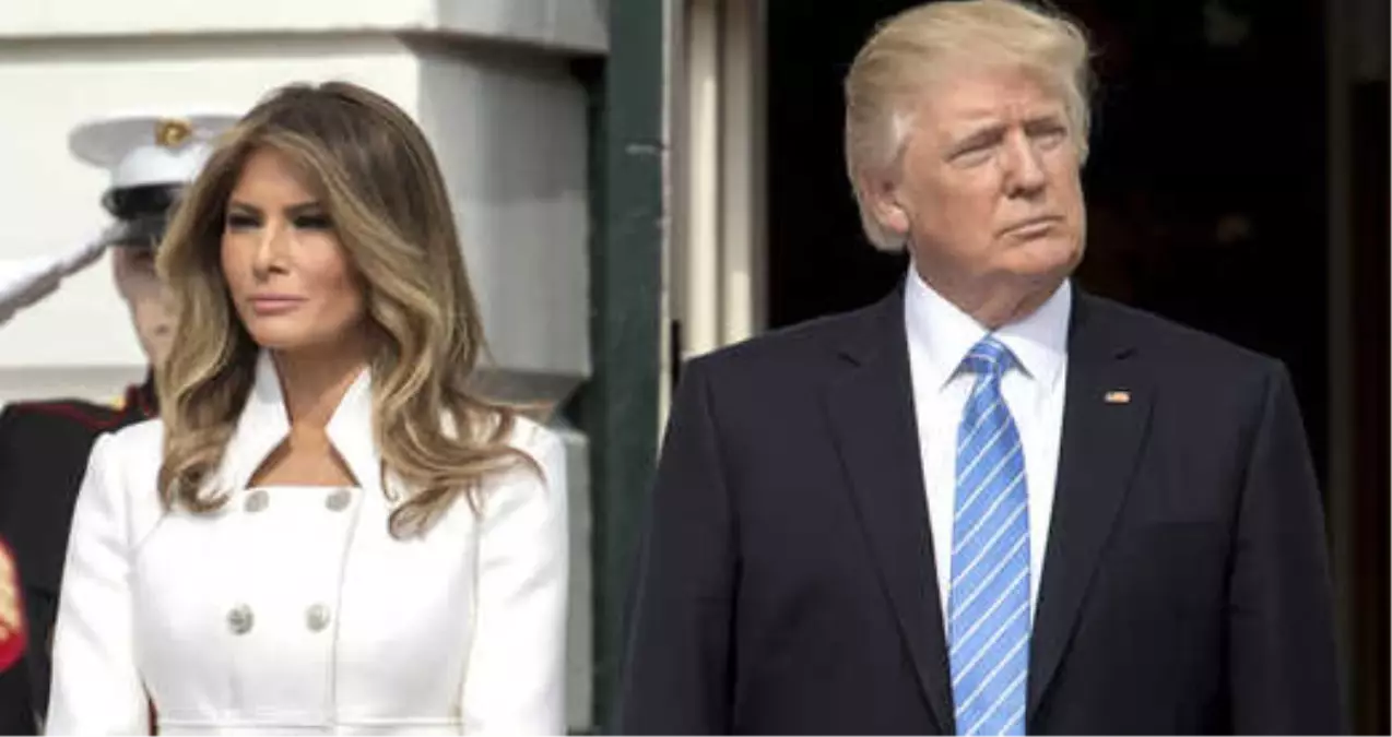 Trump\'tan Bir Tehdit de Melania\'ye: Beni Boşarsan Vatandaşlıktan Çıkarsın