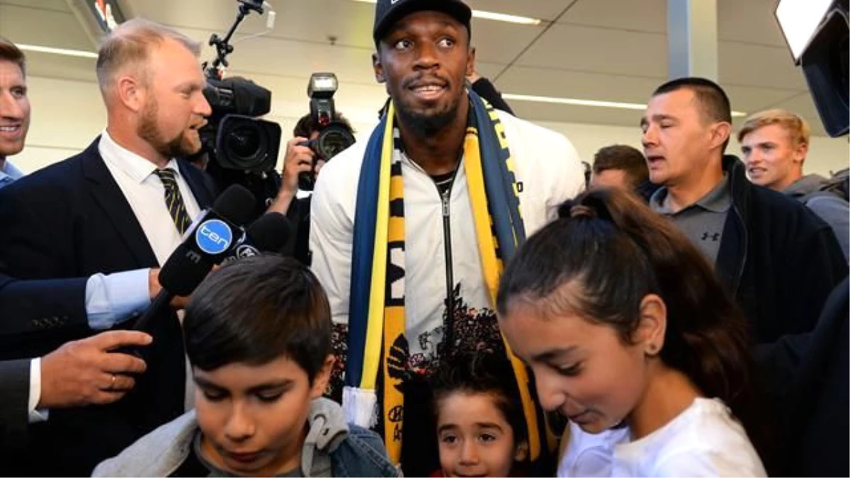 Usain Bolt Futbol Rüyası İçin Avustralya\'da