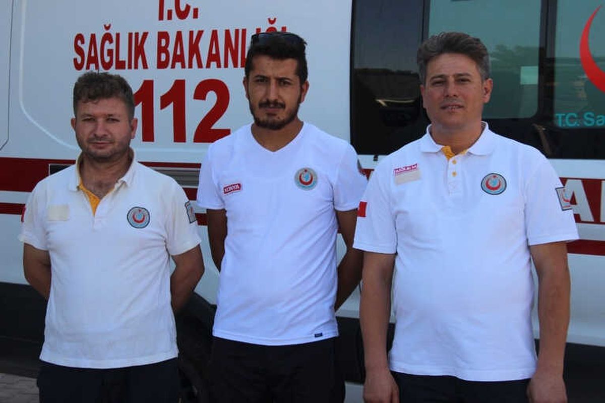 112 Çalışanı Bu Kez İnsan Hayatını Değil Güvercinin Canını Kurtardı