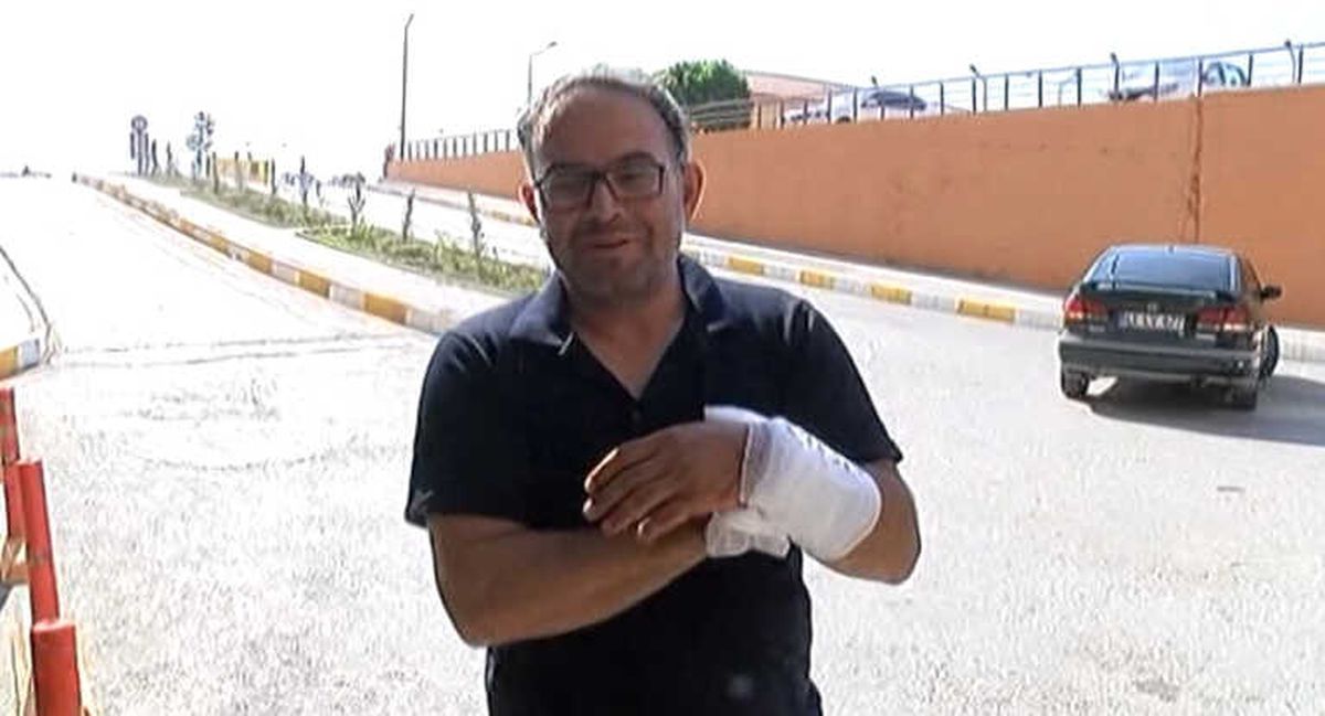 Acemi Kasaplar Hastaneye Koştu