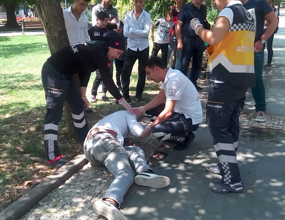 Bayram Günü Uyuşturucudan Bayıldı