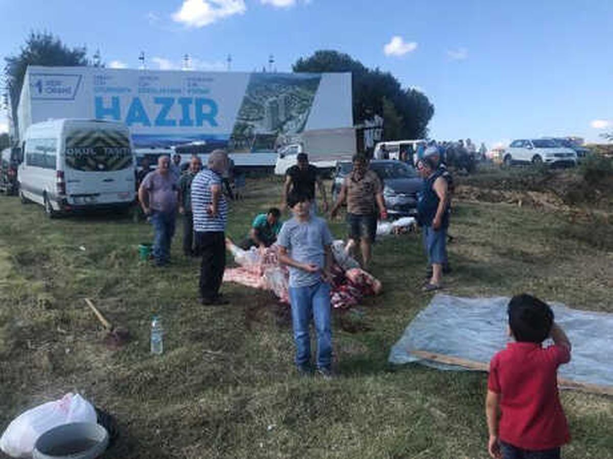 Beykoz\'da Kaçak Kurban Kesimi