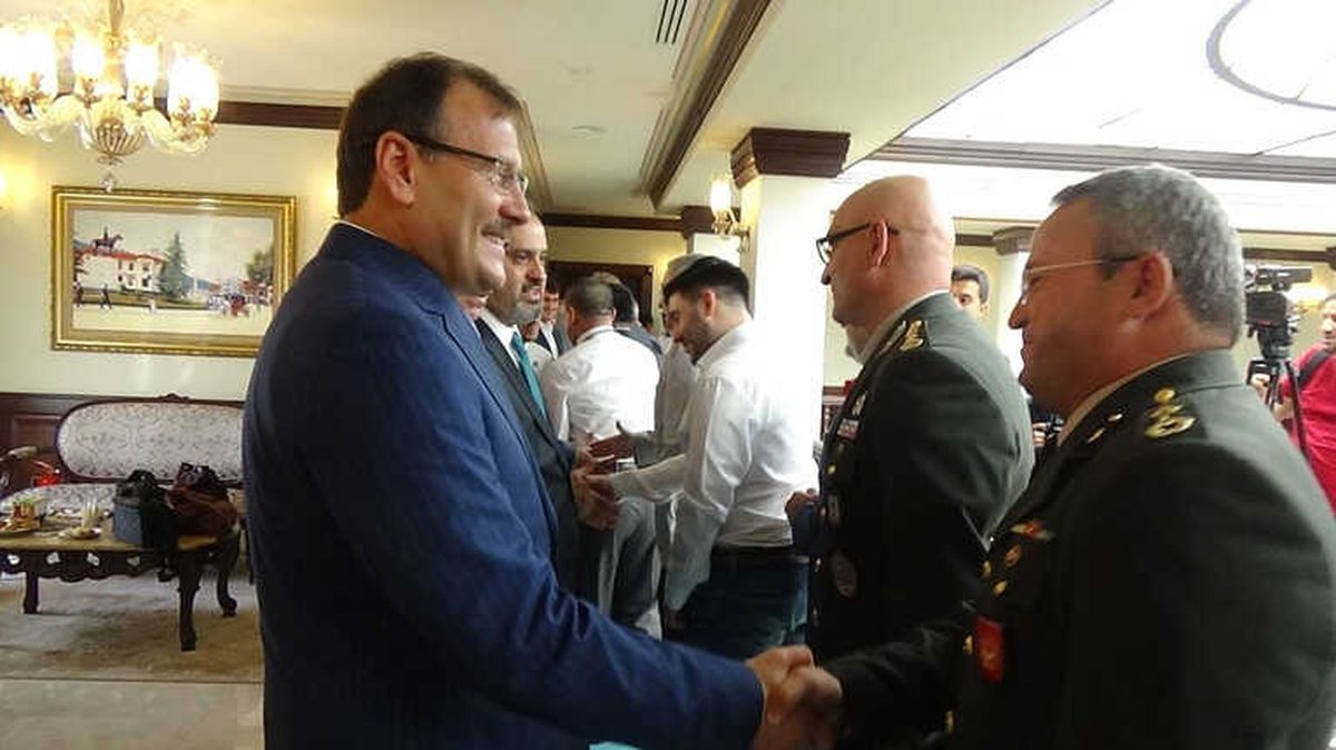 Bursa Protokolü Bayramlaşma Töreninde Bir Araya Geldi