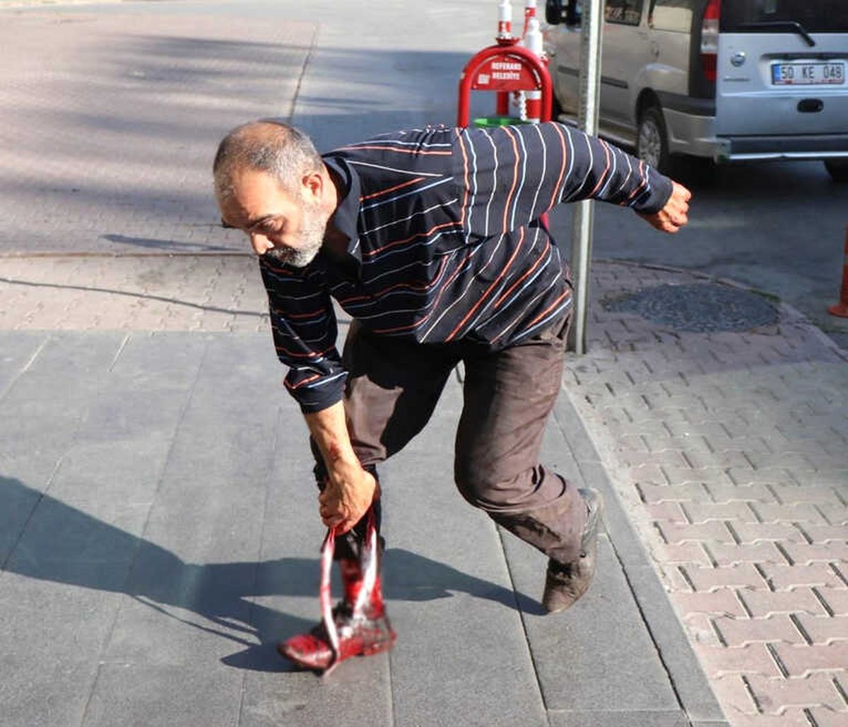 Kayseri\'de Acemi Kasaplar Hastanelere Akın Etti