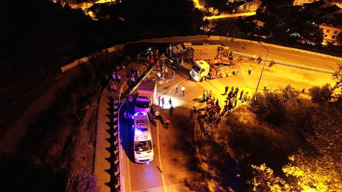 Otobüs Şoförü O Yolu \'Kestirme\' Olduğu İçin Kullanmış