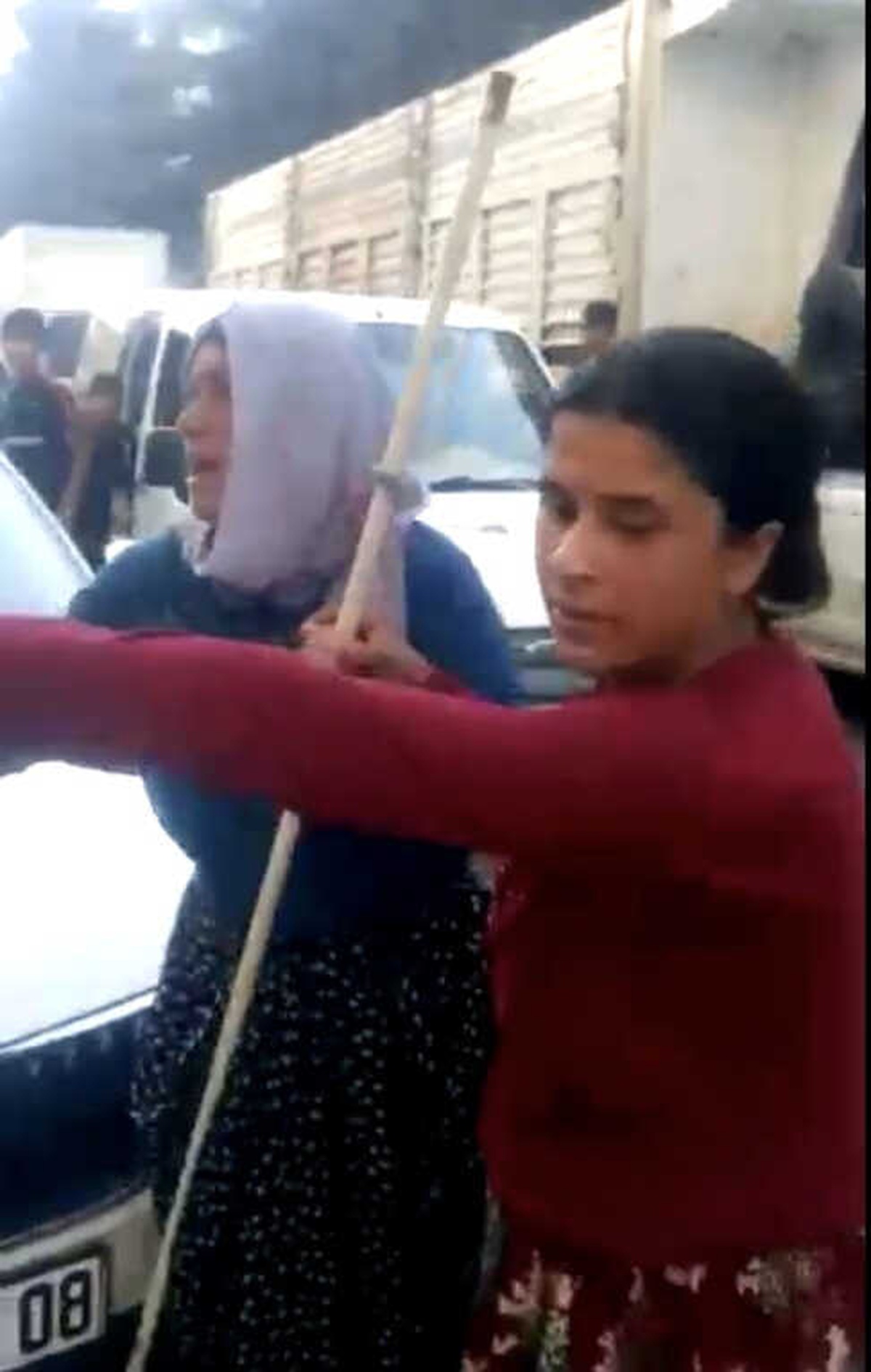 Polis Video Çekerek Kavgayı Ayırdı