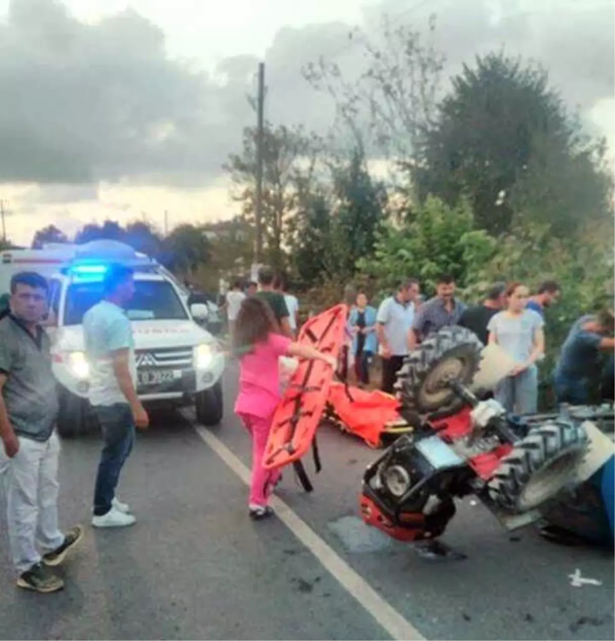 Sakarya\'da Pat Pat Kazası: 8 Yaralı