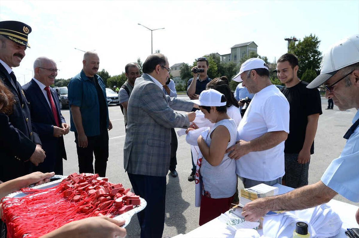 Vali Demir, Trafik Denetimine Katıldı
