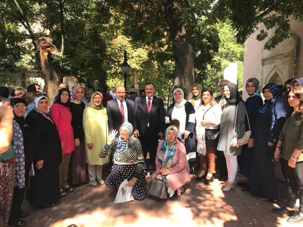 AK Parti Afyonkarahisar Heyeti Taş Medrese\'de Bayramlaştı