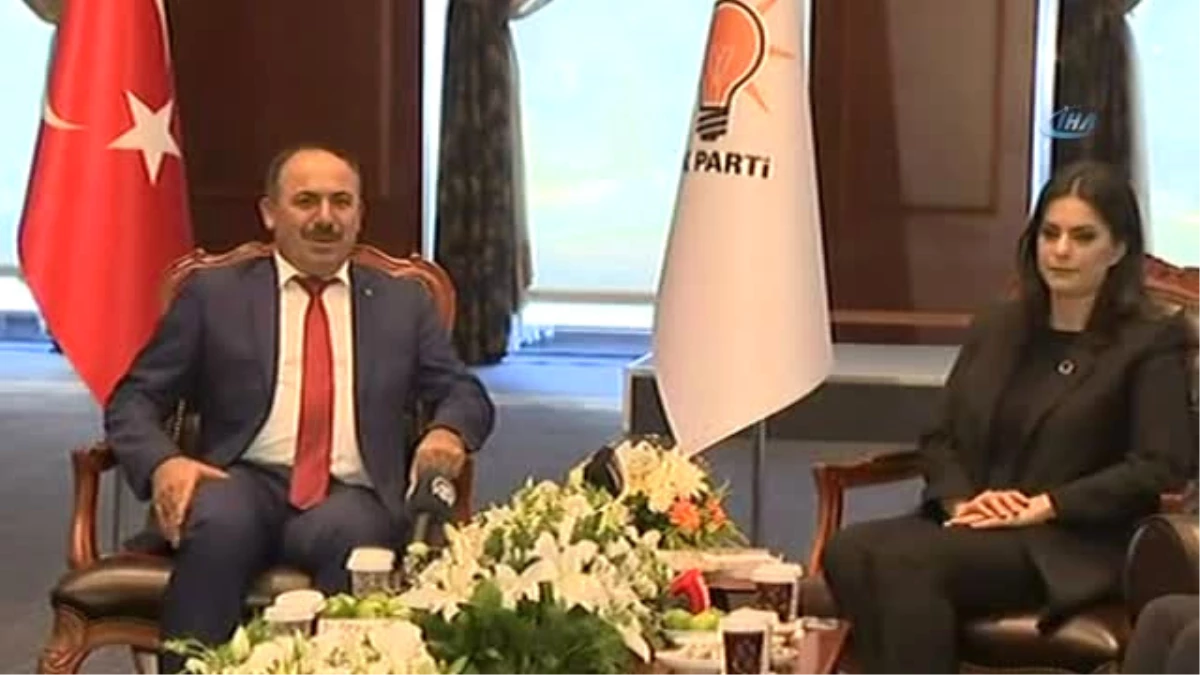 Hüda Par Heyetinden AK Parti\'ye Bayram Ziyareti