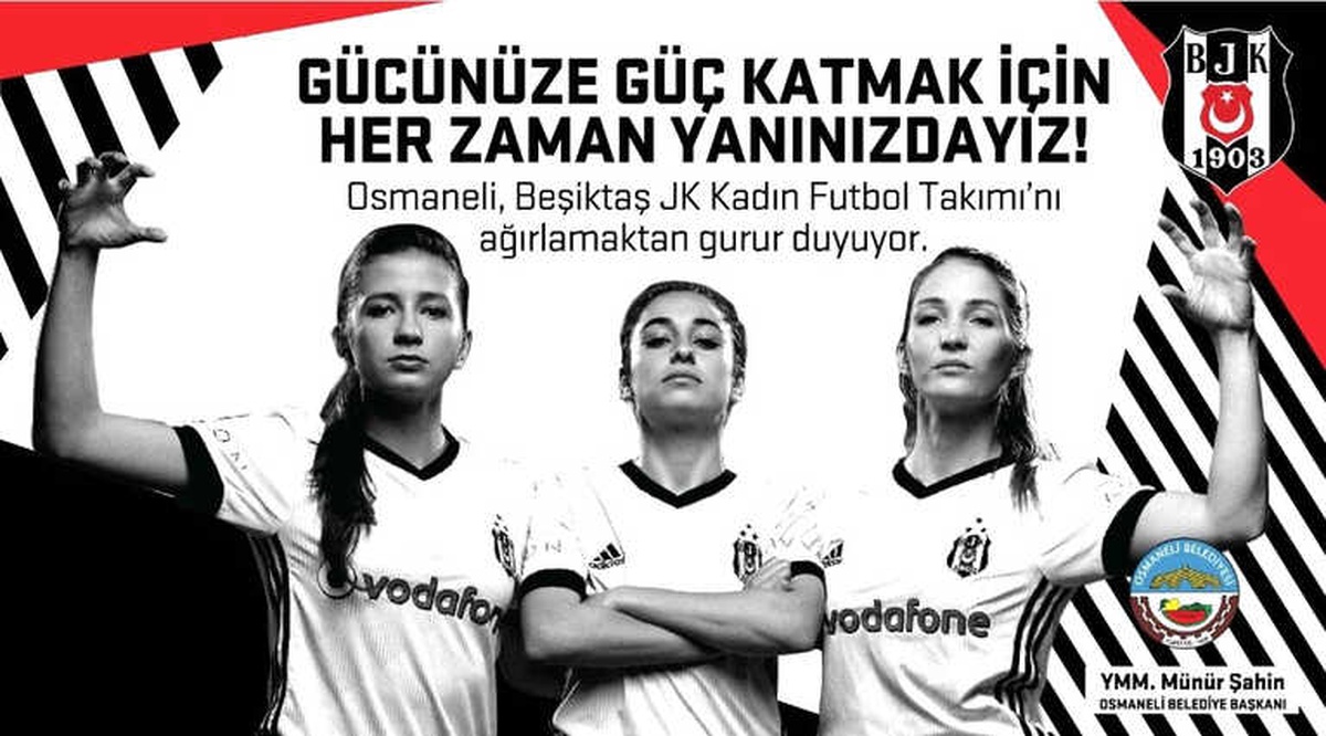 Beşiktaş Kadın Futbol Takımı Osmaneli\'nde Kamp Yapacak