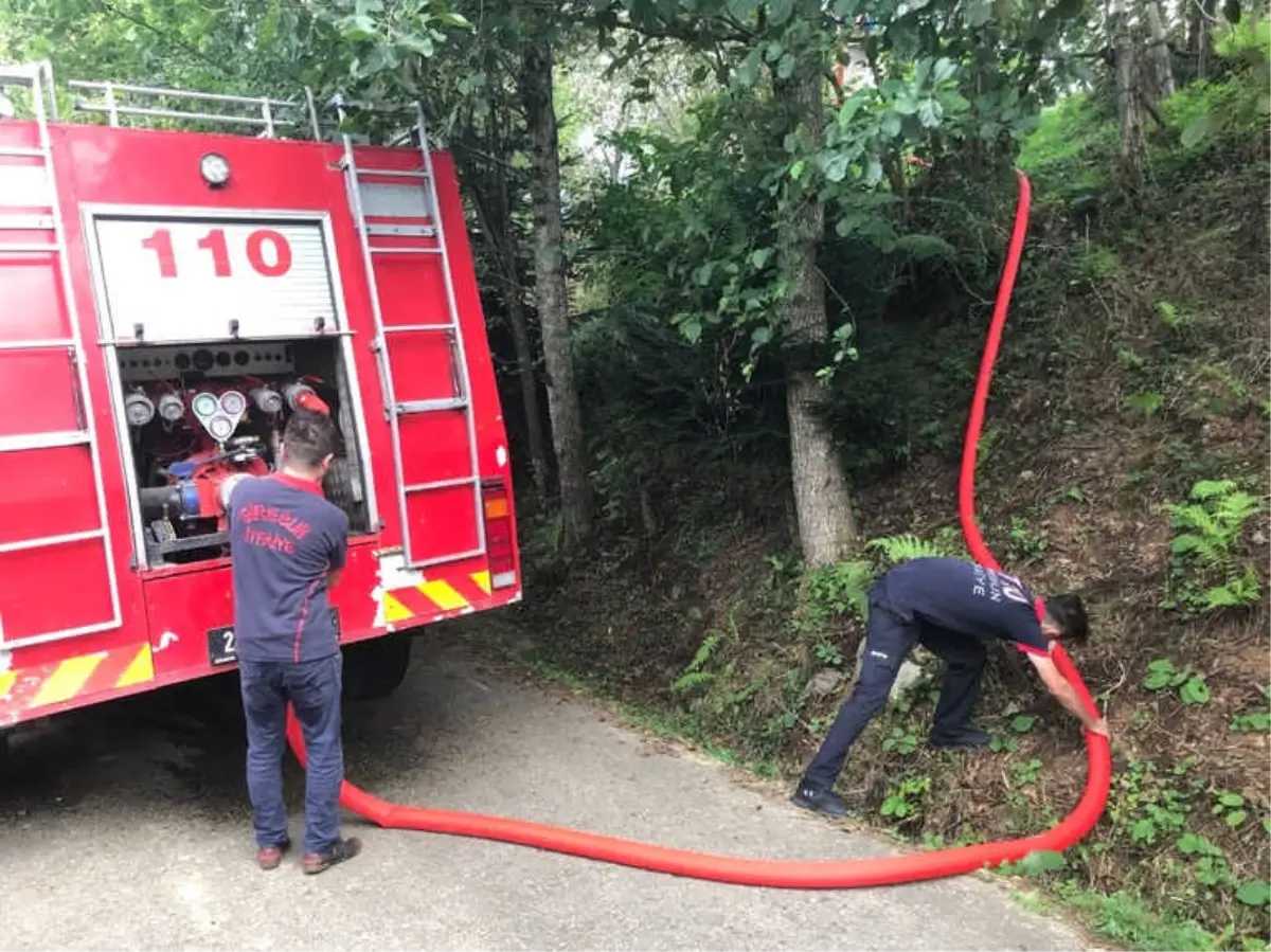 Giresun Belediyesi, Susuz Kalan Köylere Su Taşıyor