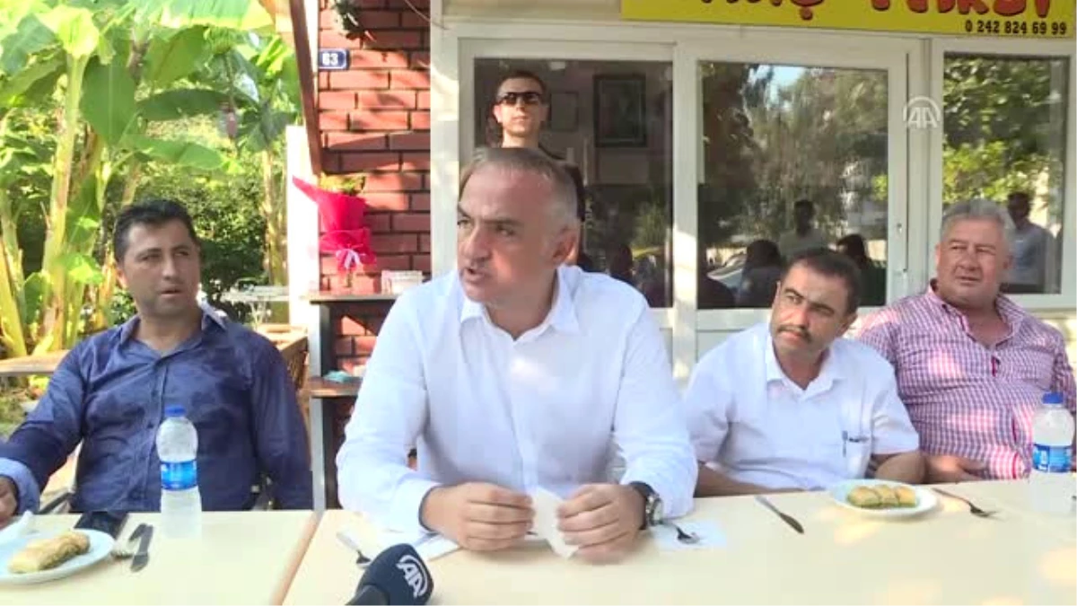 Kültür ve Turizm Bakanı Ersoy: "Hükümet 10 Kat Hızlı Hareket Ediyor" - Antalya