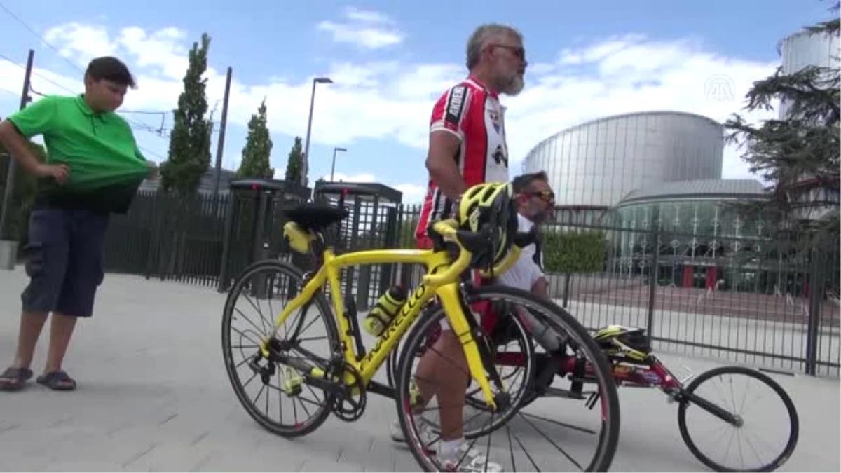 Sessiz Çığlık Bisiklet Turu Fransa\'da - Strazburg