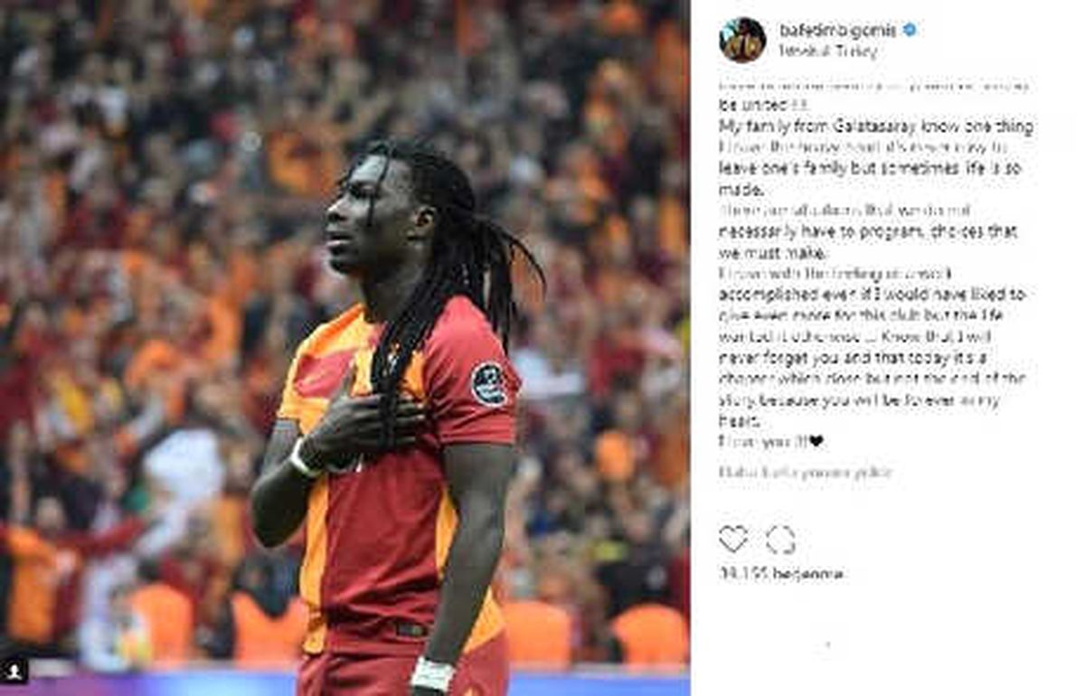 Bafetimbi Gomis, Galatasaray\'a Veda Etti