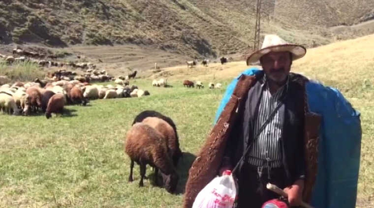 Bayramı Sürüsünü Otlatarak Geçirdi