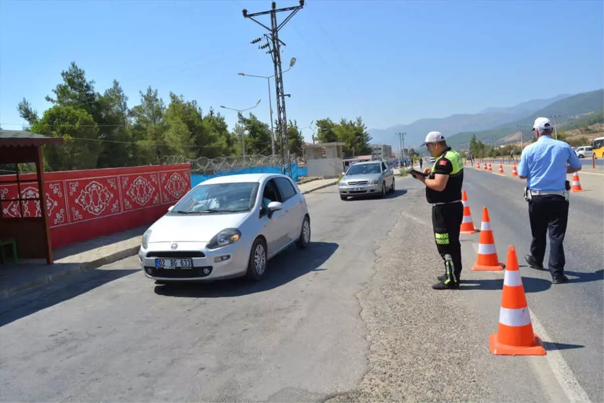 İslahiye\'de Trafik Denetimi