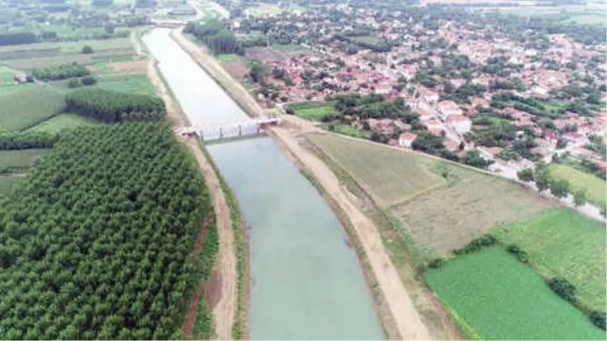 Kenti Taşkınlardan Koruyacak \'Kanal Edirne\' Yıl Sonunda Tamam