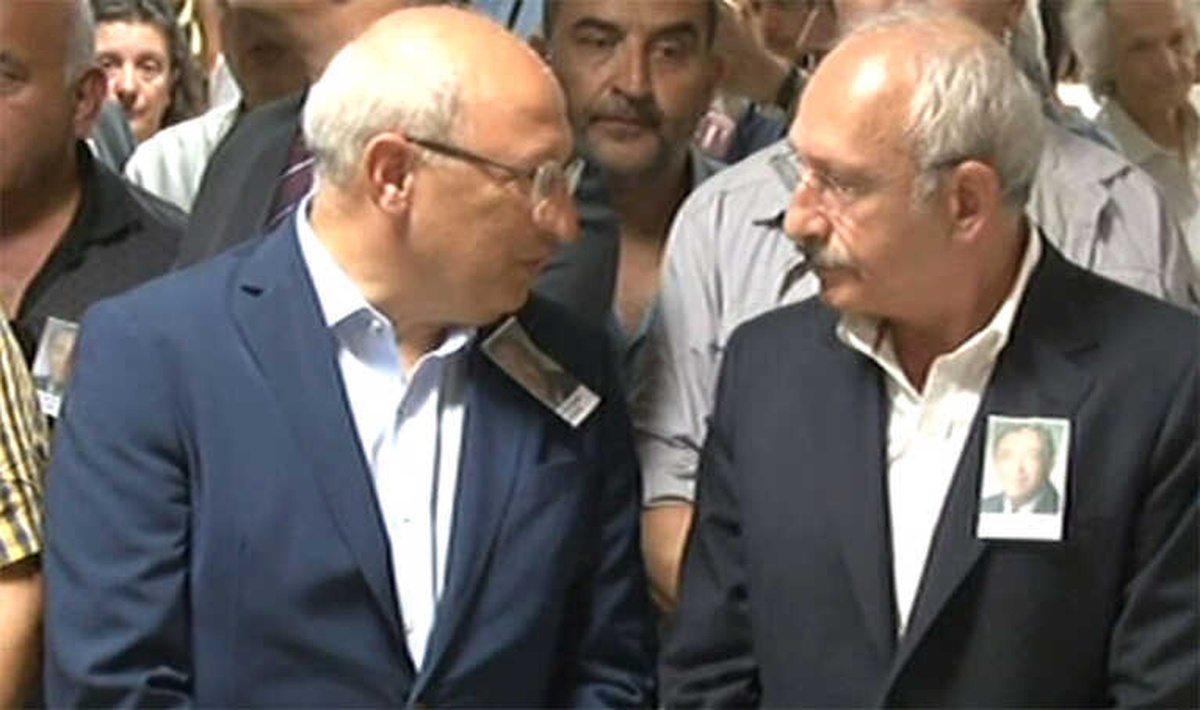 Kılıçdaroğlu Baki Özilhan\'ın Cenaze Törenine Katıldı