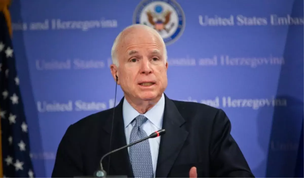 ABD\'li Senatör Mccain Hayatını Kaybetti