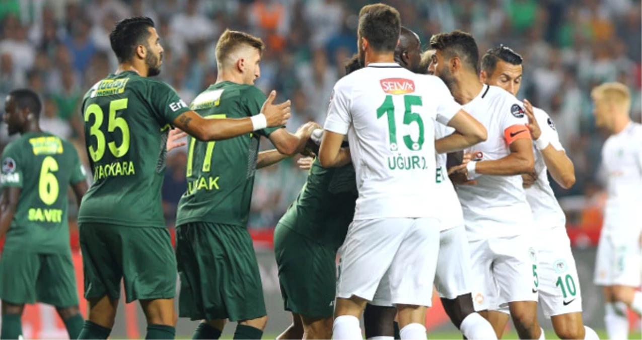 Atiker Konyaspor ile Bursaspor 1-1 Berabere Kaldı