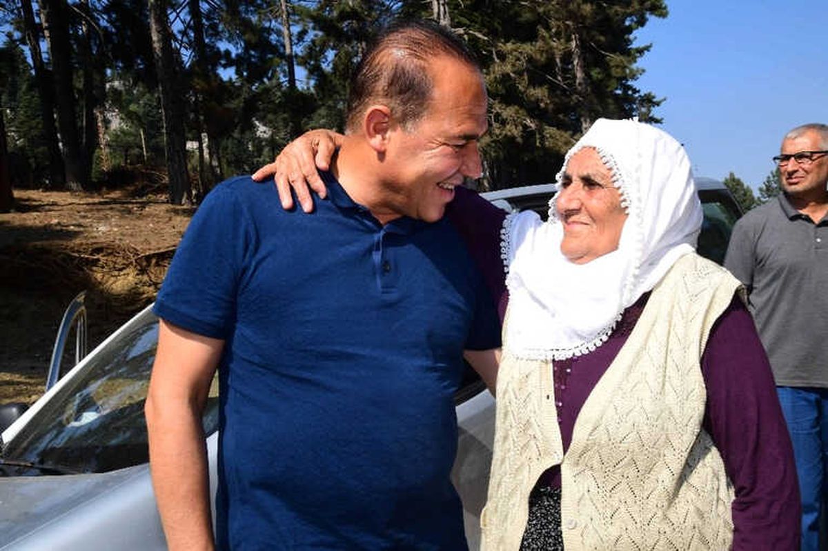 Başkan Sözlü Bayramın Son Gününde Aladağ\'da