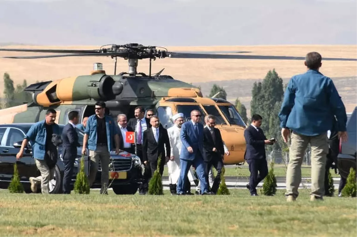 Cumhurbaşkanı Erdoğan Malazgirt\'te