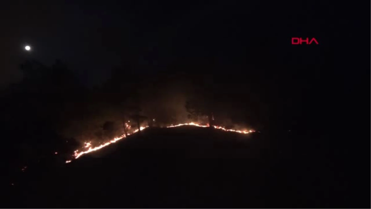 Sivas\'ta Ormanlık Alanda Çıkan Yangın, Yerleşim Yerlerini Tehdit Ediyor