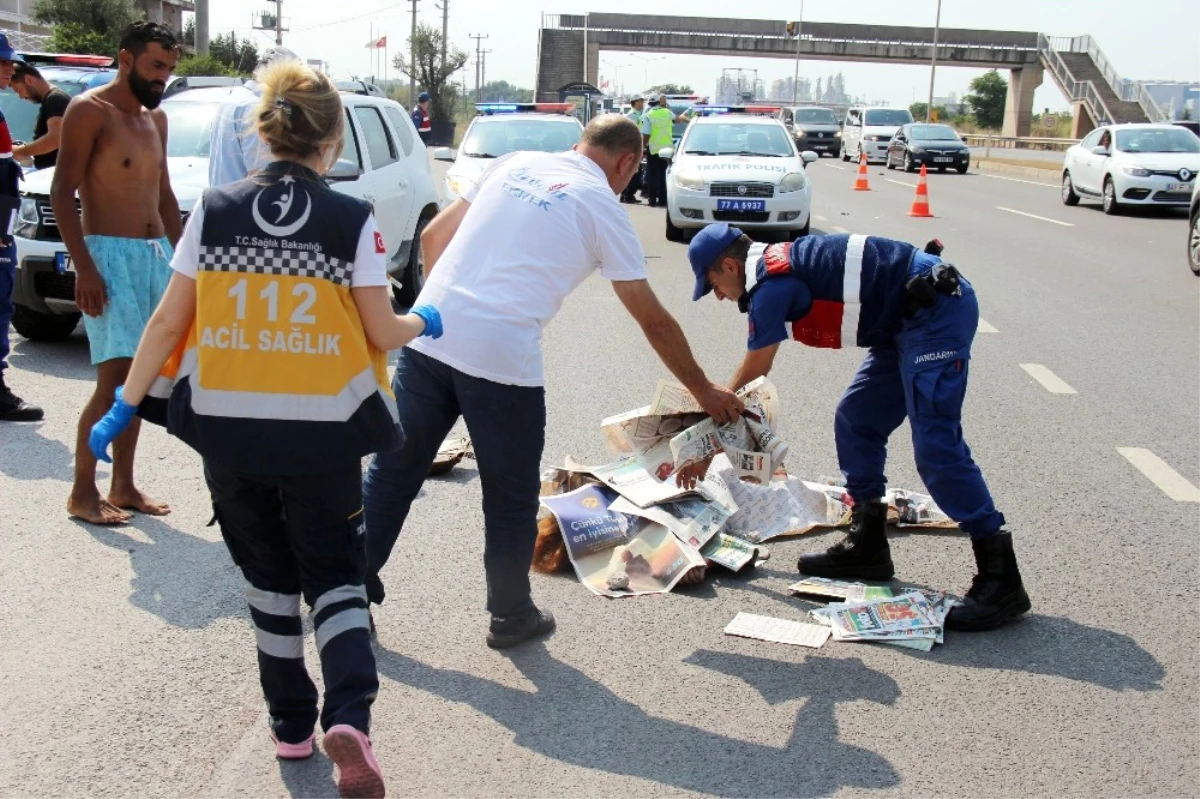 Üst Geçidi Kullanmadı Canından Oldu