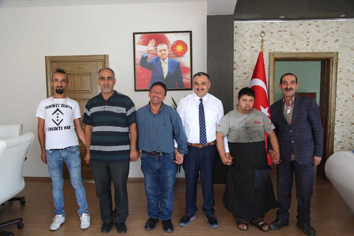Başkan Cabbar \'Özel\' Esnaflar ile Bayramlaştı