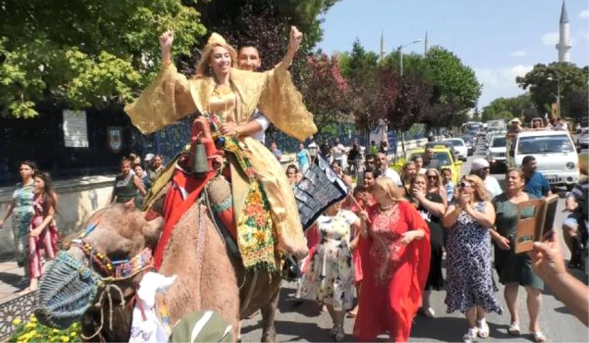 Damat, Gelini Deveyle Hamama Götürdü