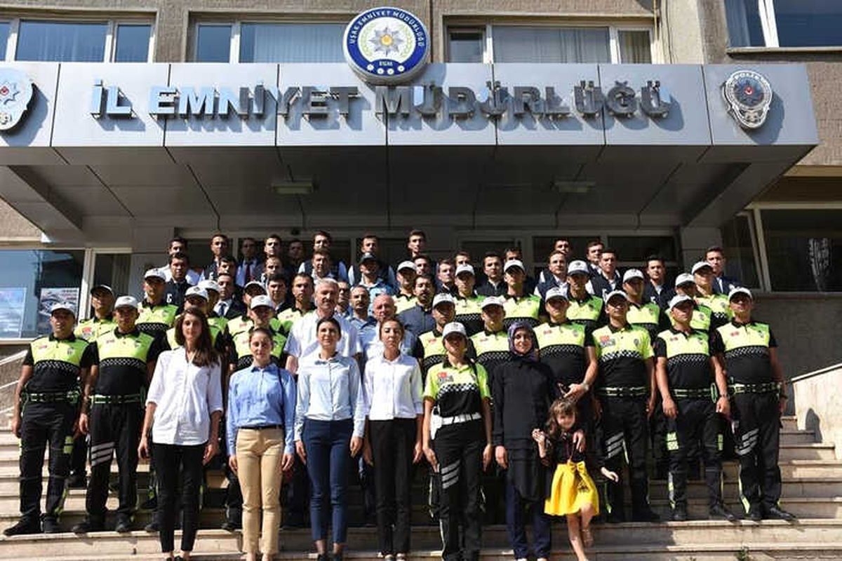 Uşak Emniyet Müdürlüğüne 58 Taze Kan