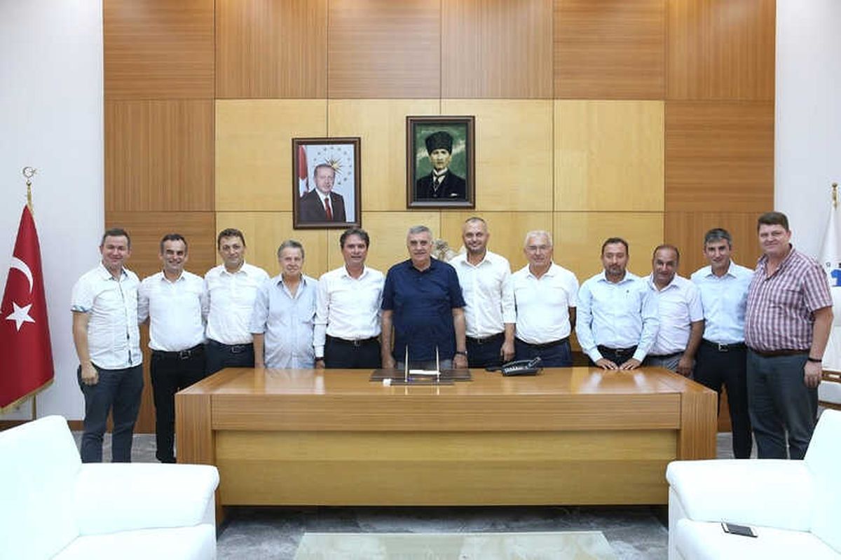 Başkan Toçoğlu Misafirlerini Ağırladı