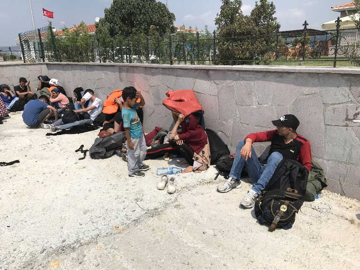 Çanakkale\'de 101 Mülteci Yakalandı