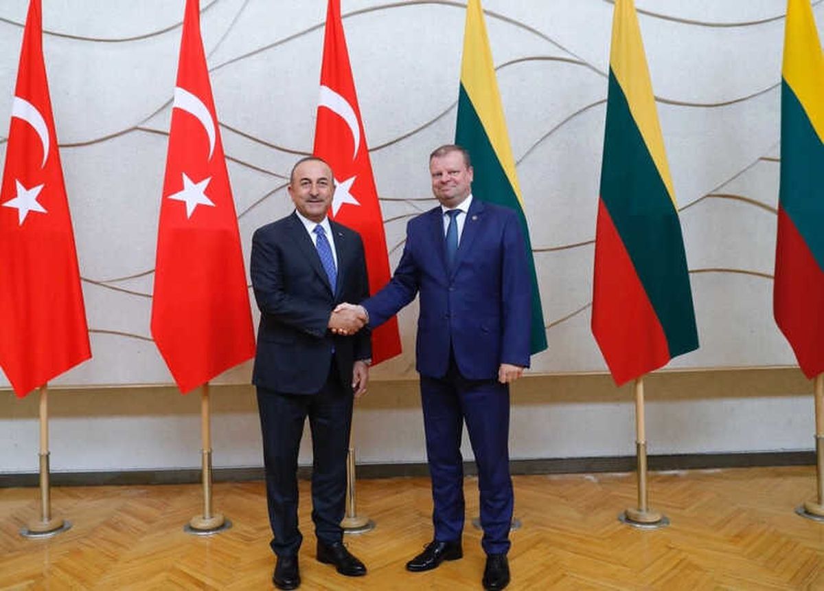 Çavuşoğlu, Litvanya Başbakanı Skvernelis ile Görüştü