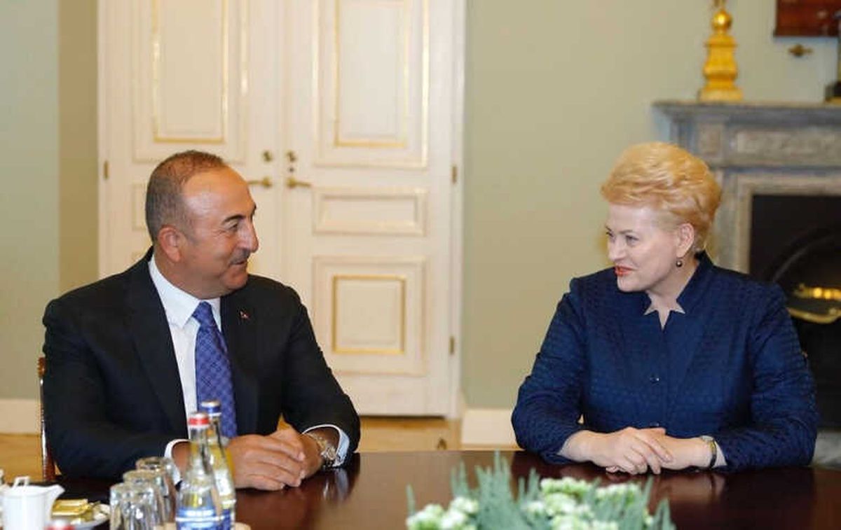 Dışişleri Bakanı Çavuşoğlu Litvanya\'da