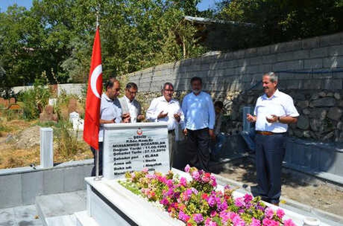 El Bab Şehidinin Mezarı Yaptırıldı