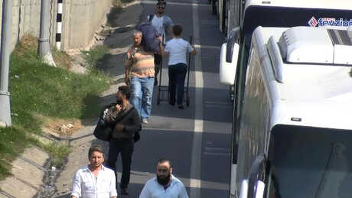 Havadan Fotoğraflarla) - 15 Temmuz Demokrasi Otogarı\'nda Bayram Tatili Dönüşleri Sürüyor