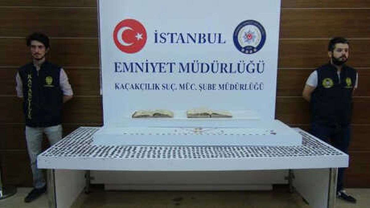İstanbul\'da Tarihi Eser Operasyonu (1)