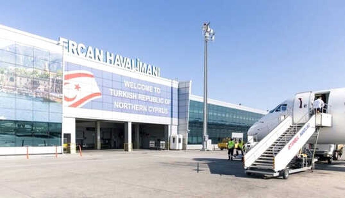 KKTC\'de Ercan Havalimanı\'nda Uçuşlar Durduruldu