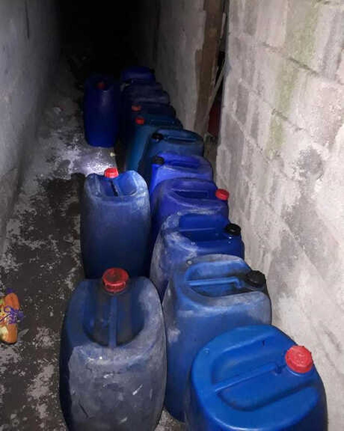Mazot Hırsızları Yakalandı